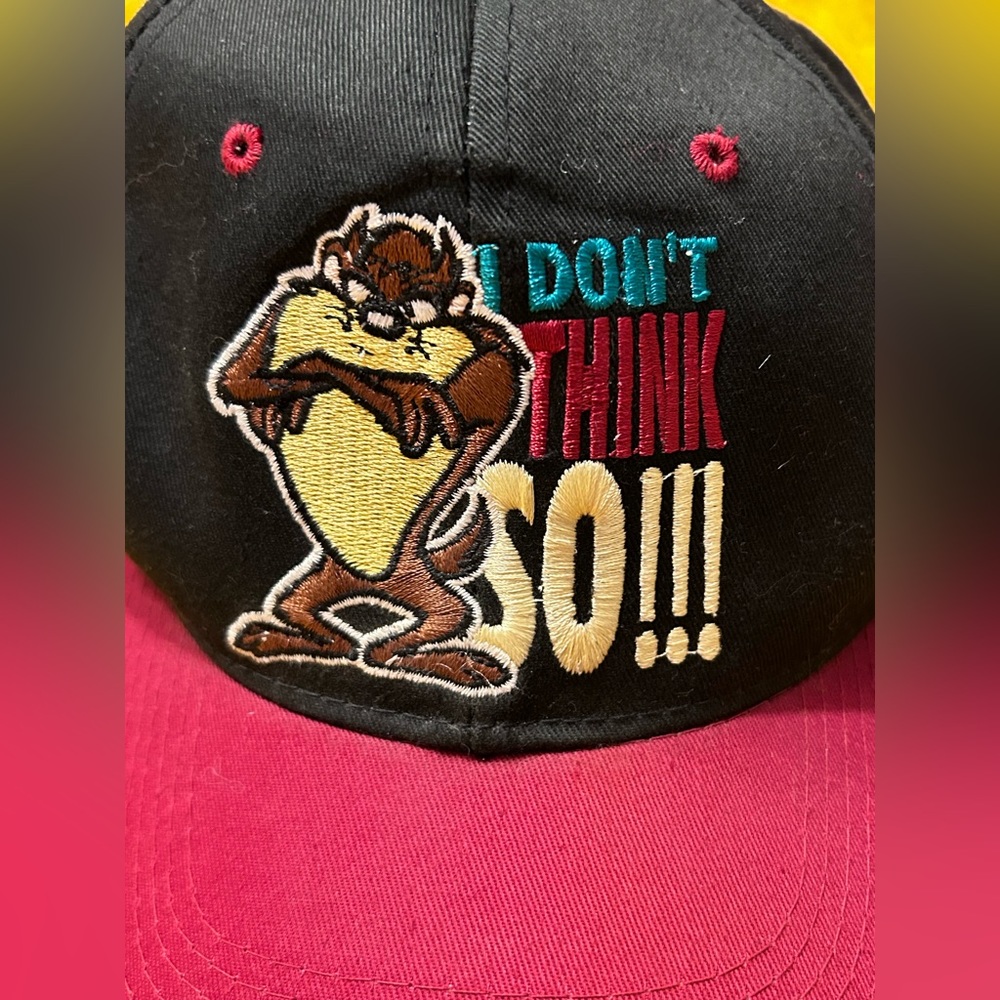 Vintage Looney Tunes Tasmanian Devil Florida Baseball Cap - Picture 3 of 7